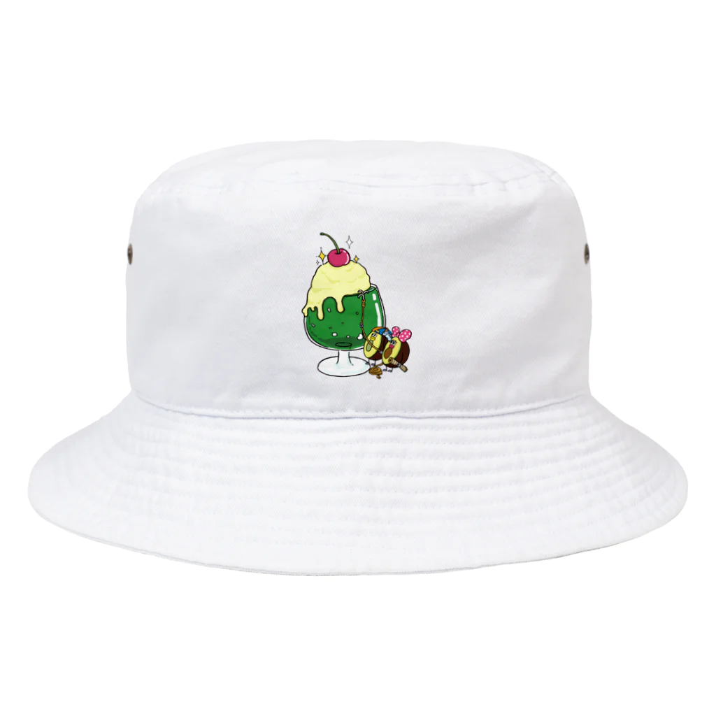 AVOCADO FAMILYのメロンソーダ Bucket Hat