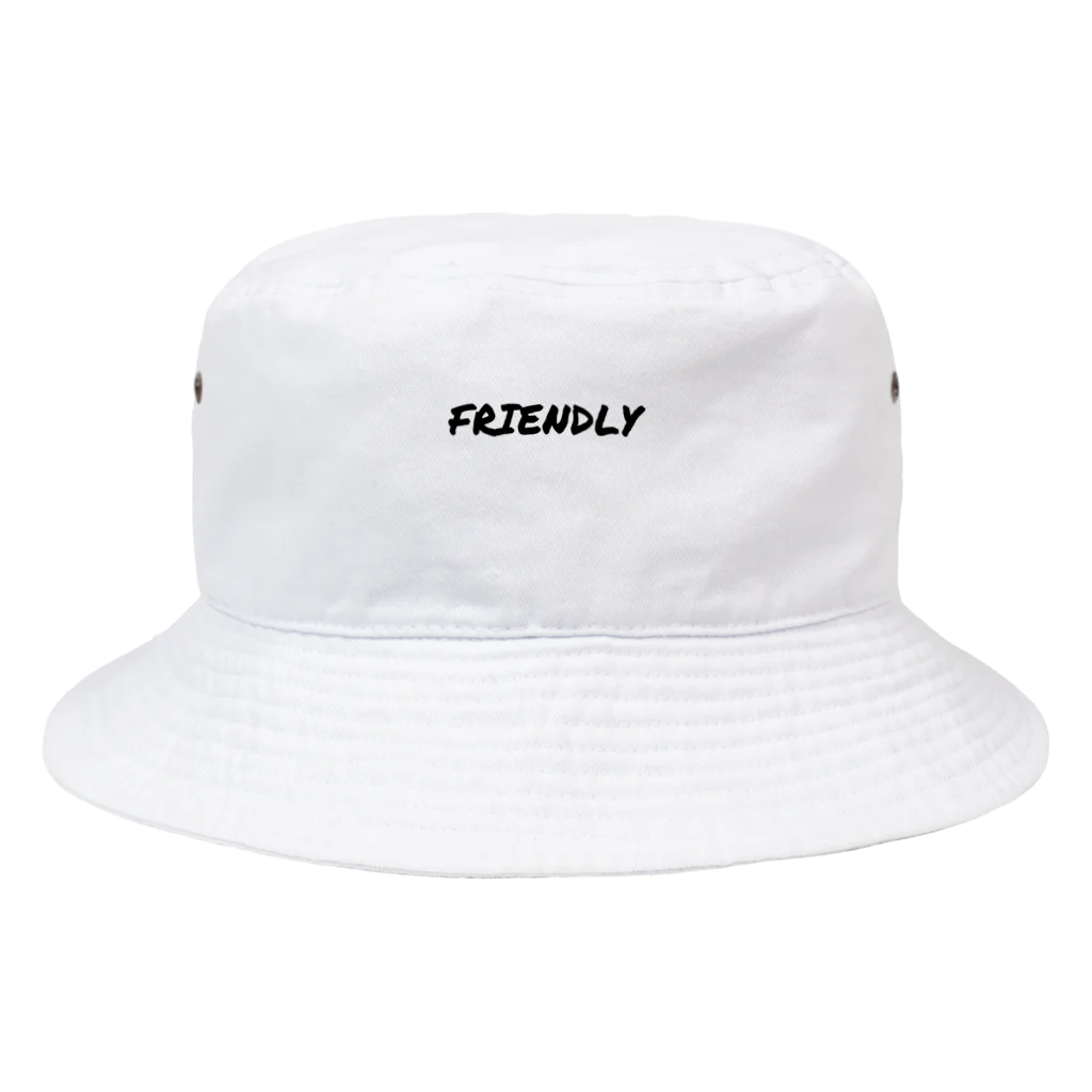 FRIENDLYのFRIENDLY ロゴ バケットハット Bucket Hat