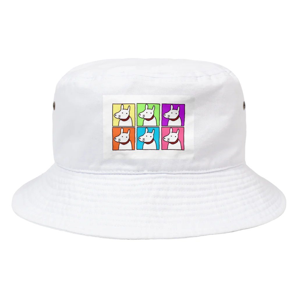 MASAのシロイッヌ Bucket Hat