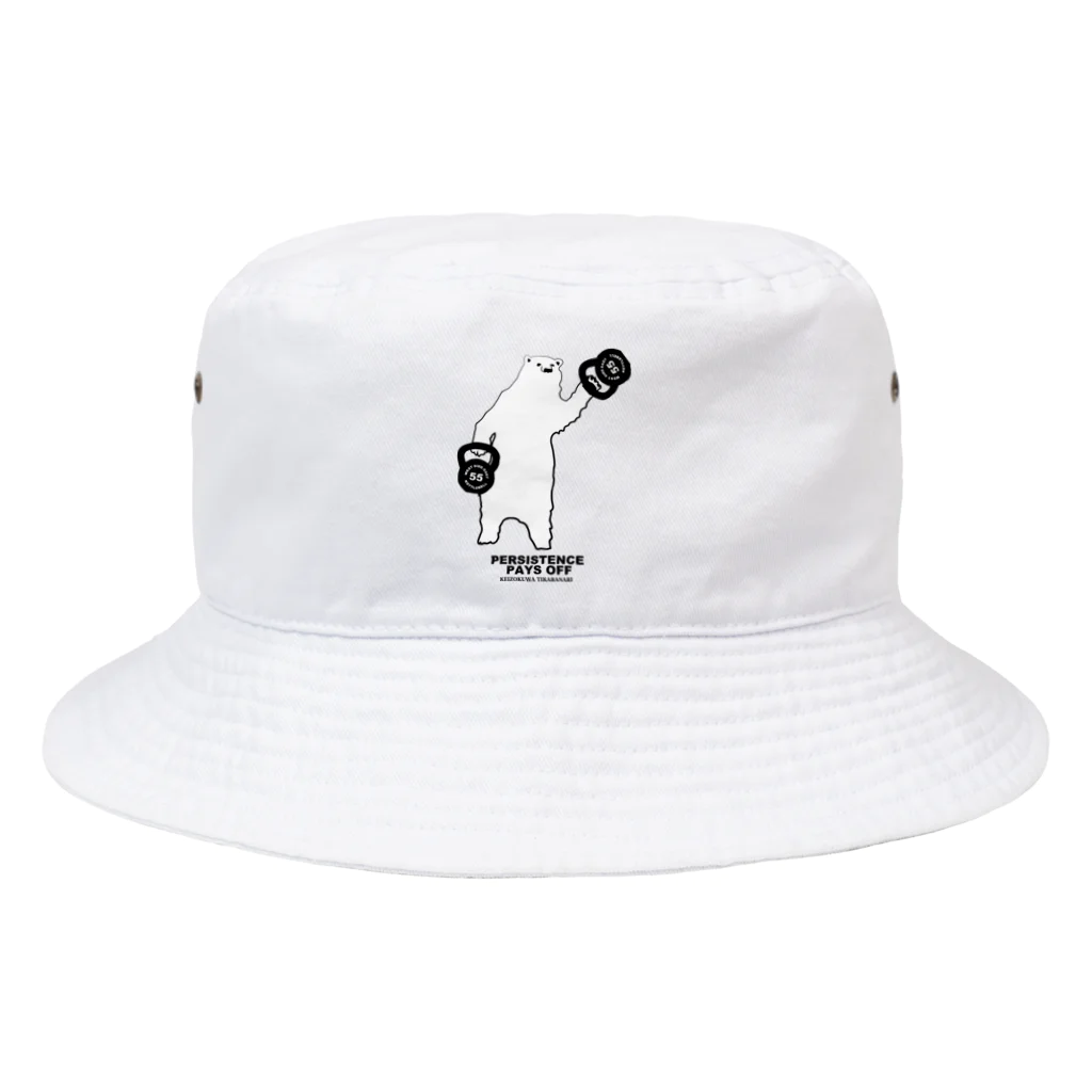 west_side_east_3Dのベアケト Bucket Hat