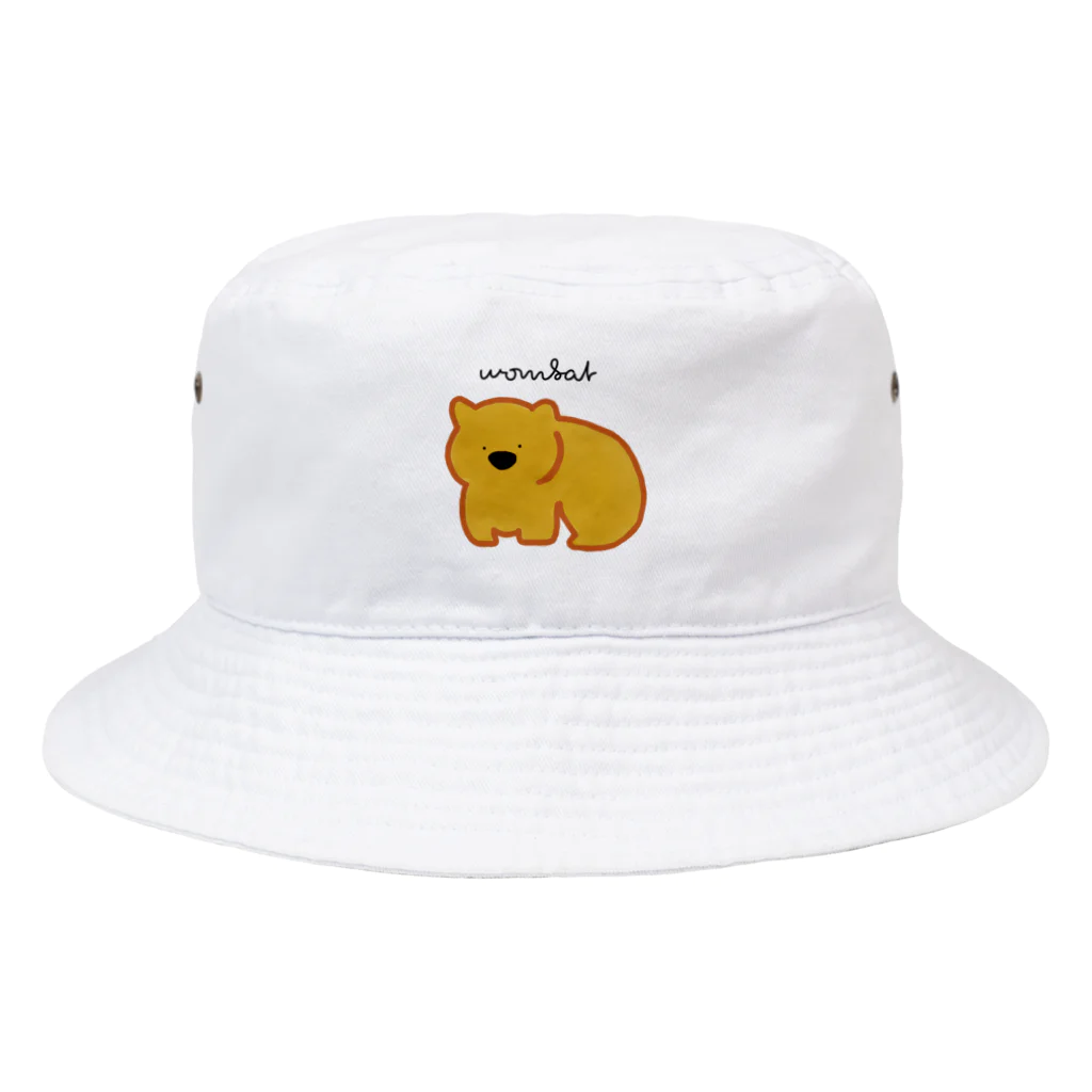 イロワケイルカさんのウォンバット Bucket Hat