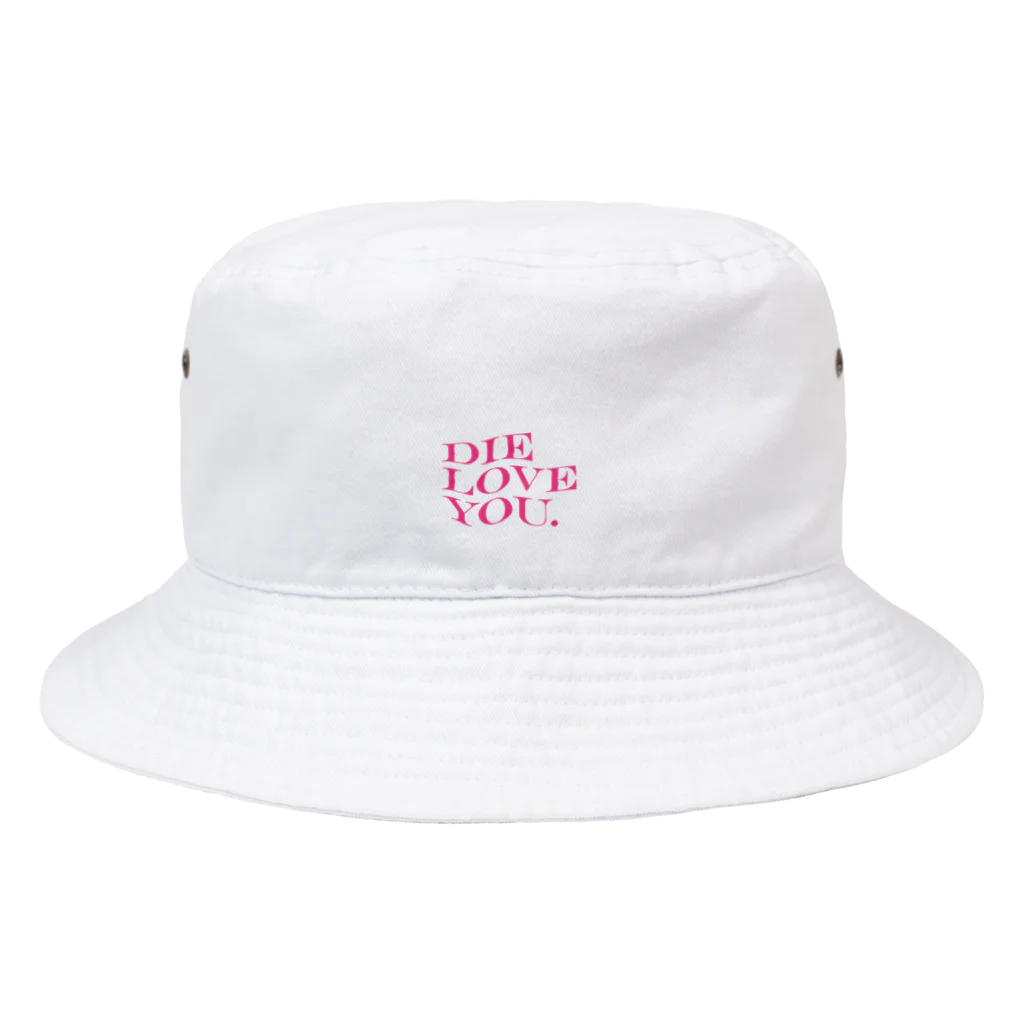 悪い芝居のDIE LOVE YOU.バケットハット Bucket Hat