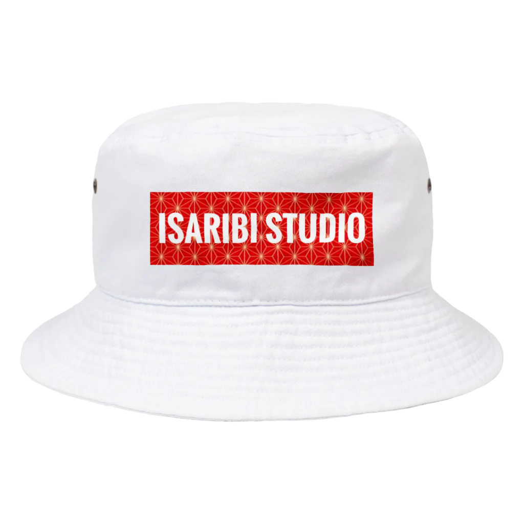 章栄丸byISARIBIstudioのISARIBI STUDIO BOXロゴシリーズ#1 Bucket Hat