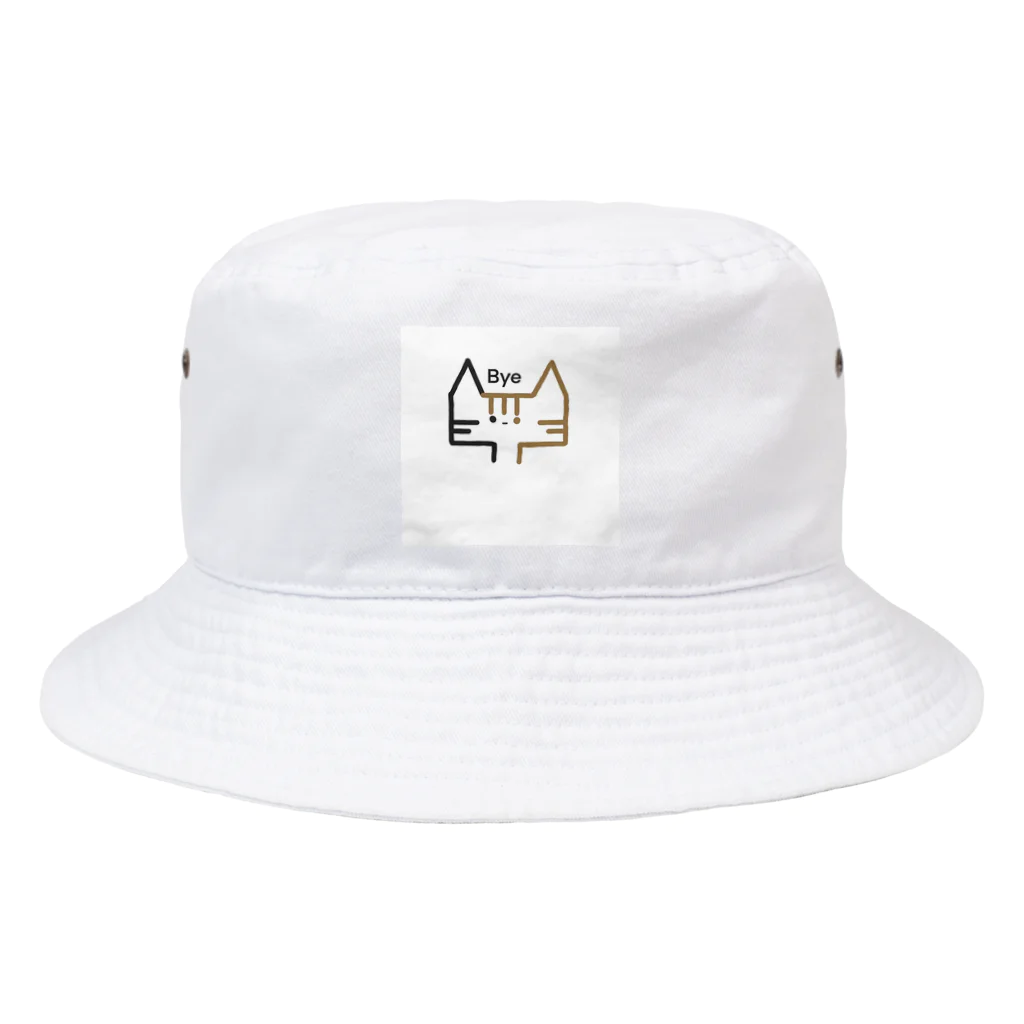 ごぼうラビットのThe Bye Cat  Bucket Hat