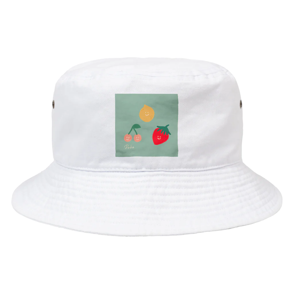 fukuのフルーツもりもり Bucket Hat