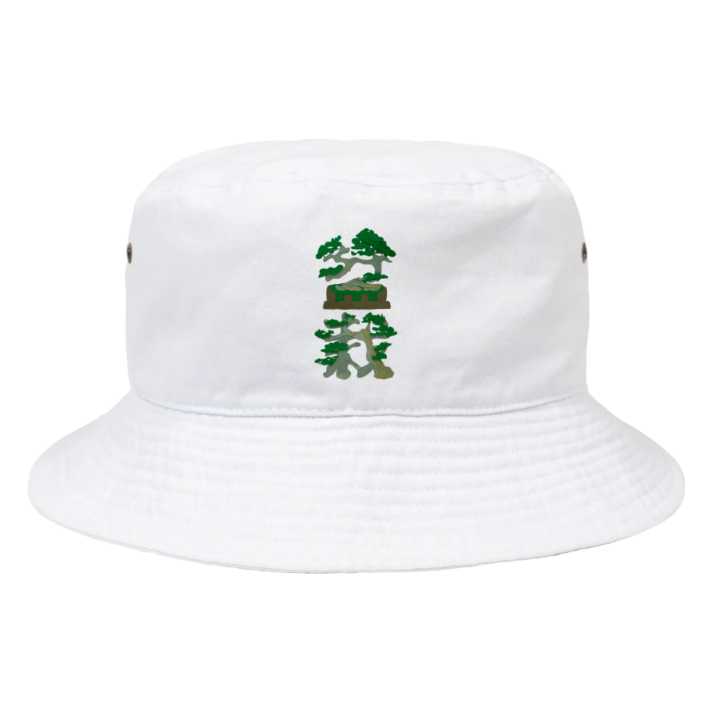 yukiko1994の盆栽-漢字タイポグラフィ- Bucket Hat