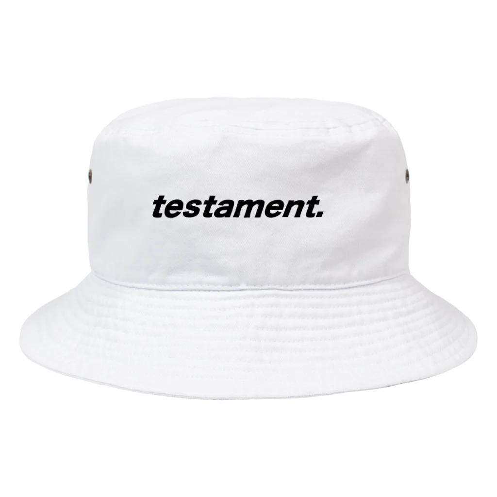 TESTAMENTのTESTAMENT Logo  Bucket Hat