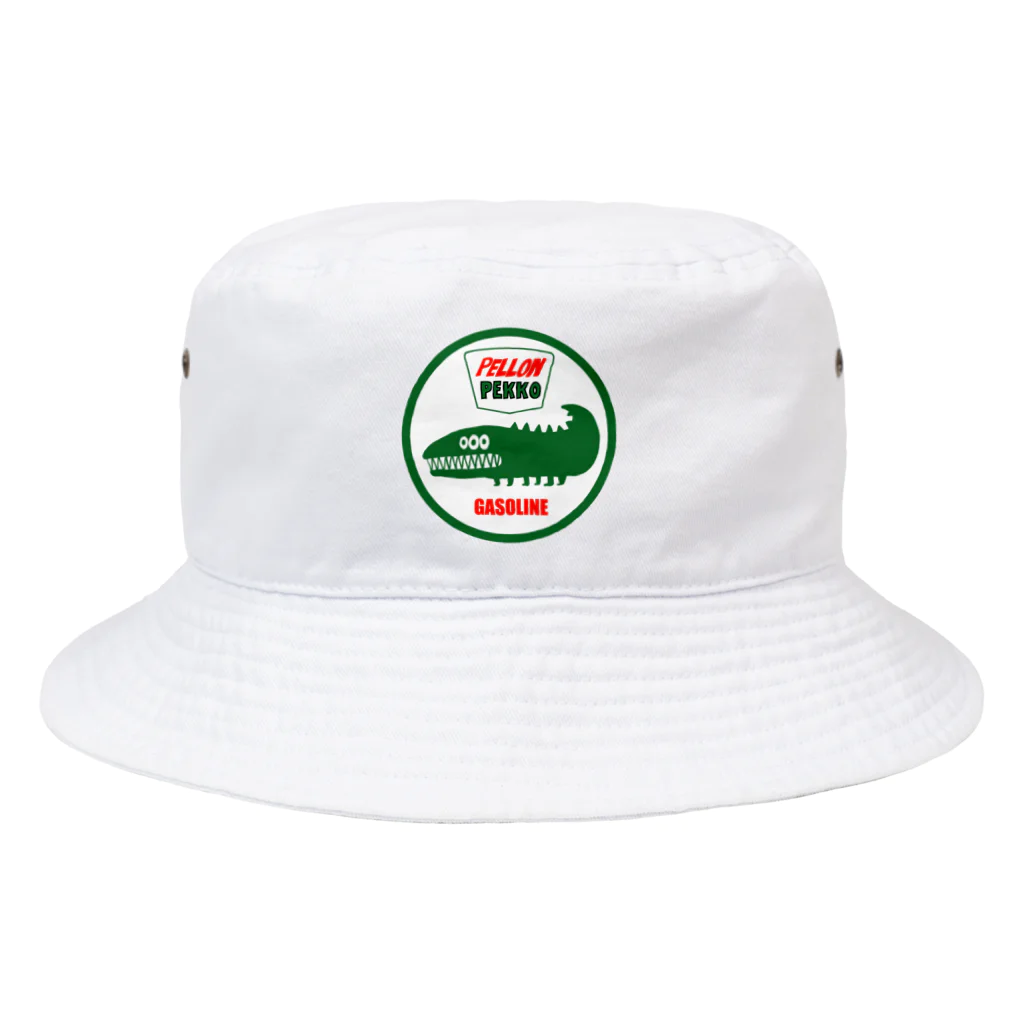 PELLONPEKKOのガソリン看板風 Bucket Hat