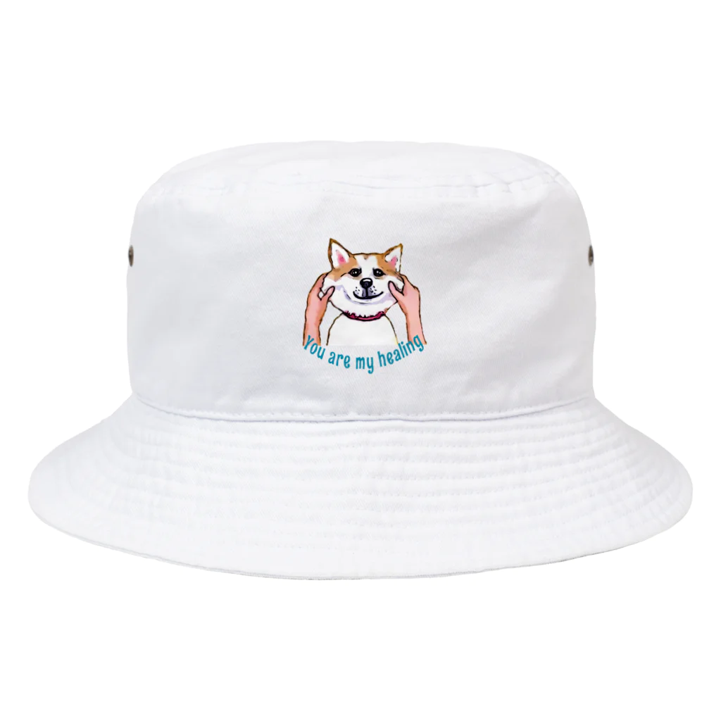 アトリエ　トトのビョーンされた犬 Bucket Hat