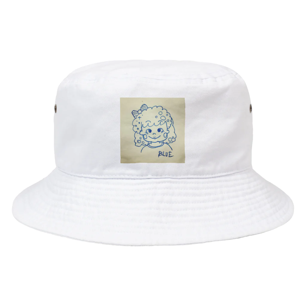 青い鳥のgirl Bucket Hat