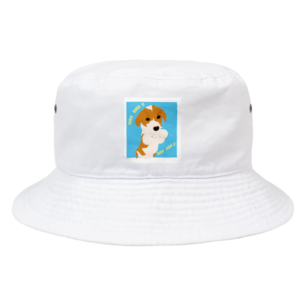 burijinaのコーギー犬 Bucket Hat