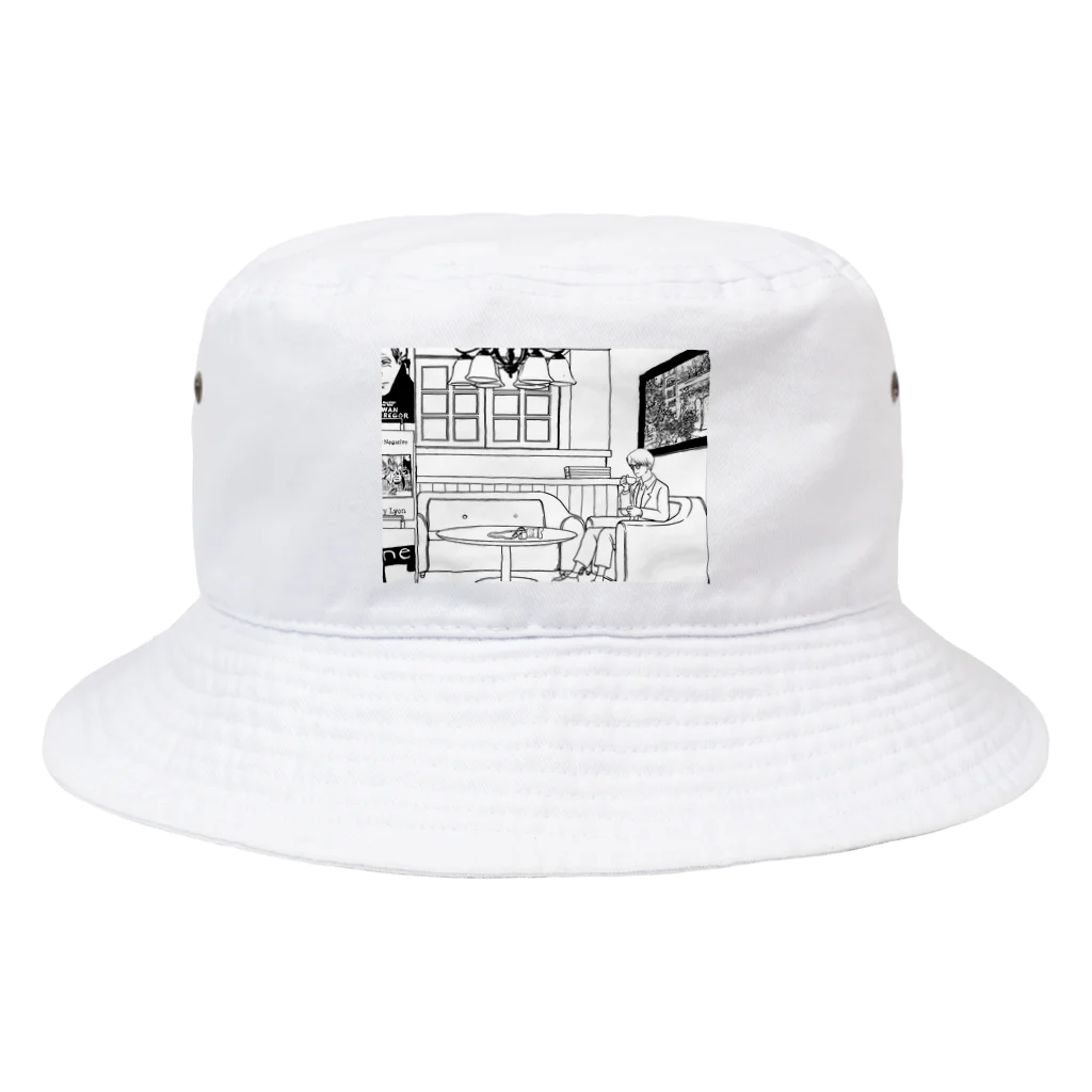 ゆずる祭りの不思議なゆずるくん Bucket Hat