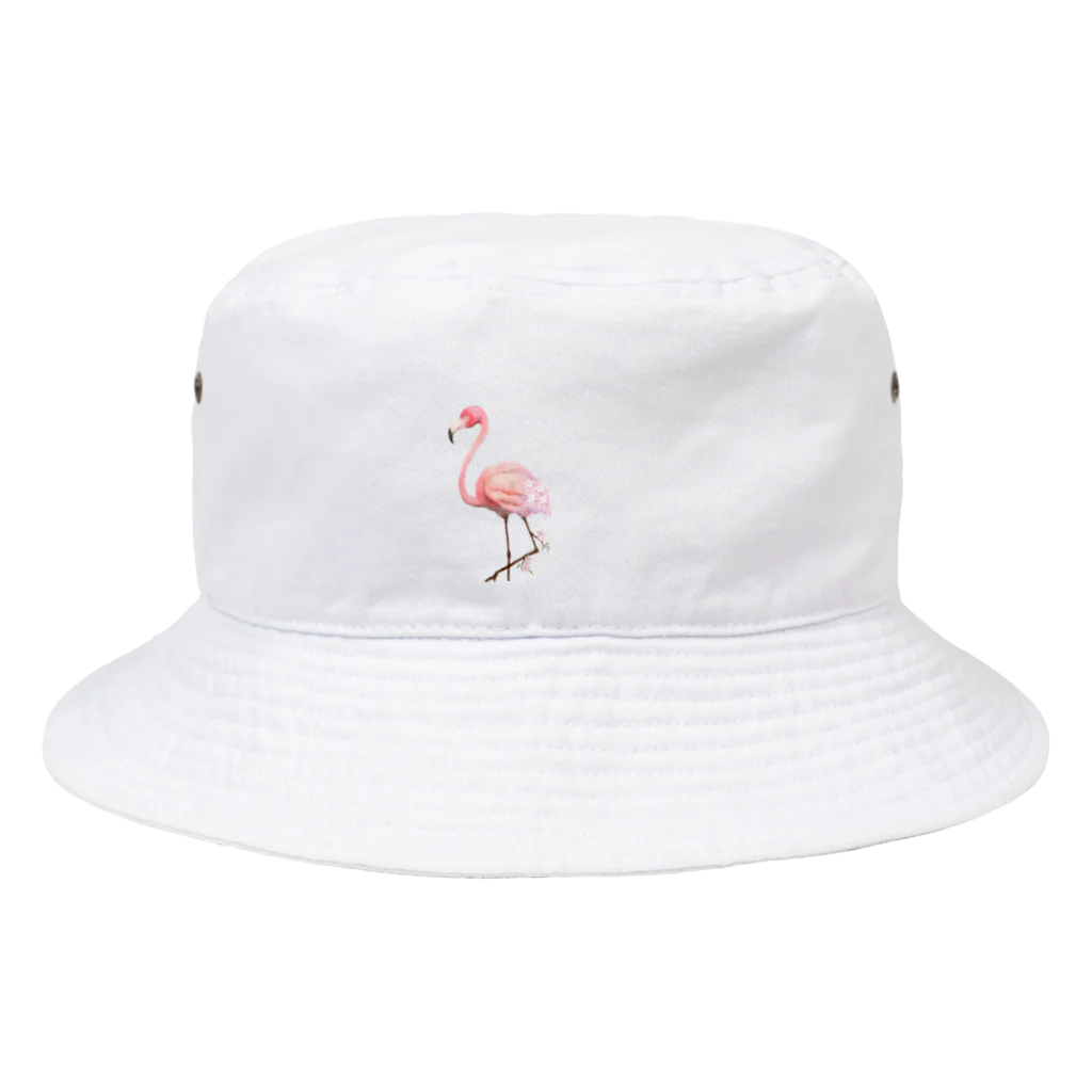 yujariのサクラミンゴ Bucket Hat