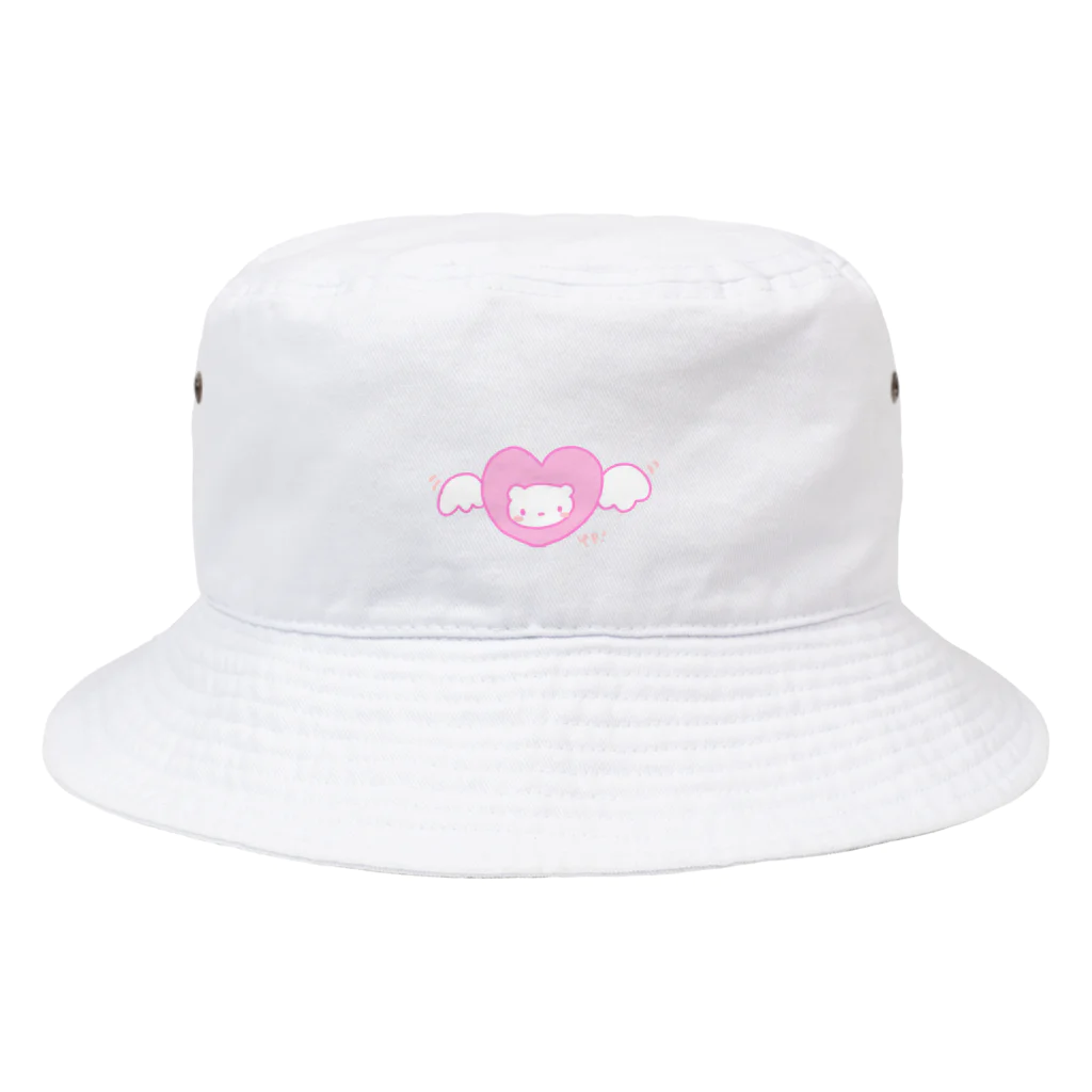 ようなぴしょっぴんぐまーとのはーとべあ Bucket Hat