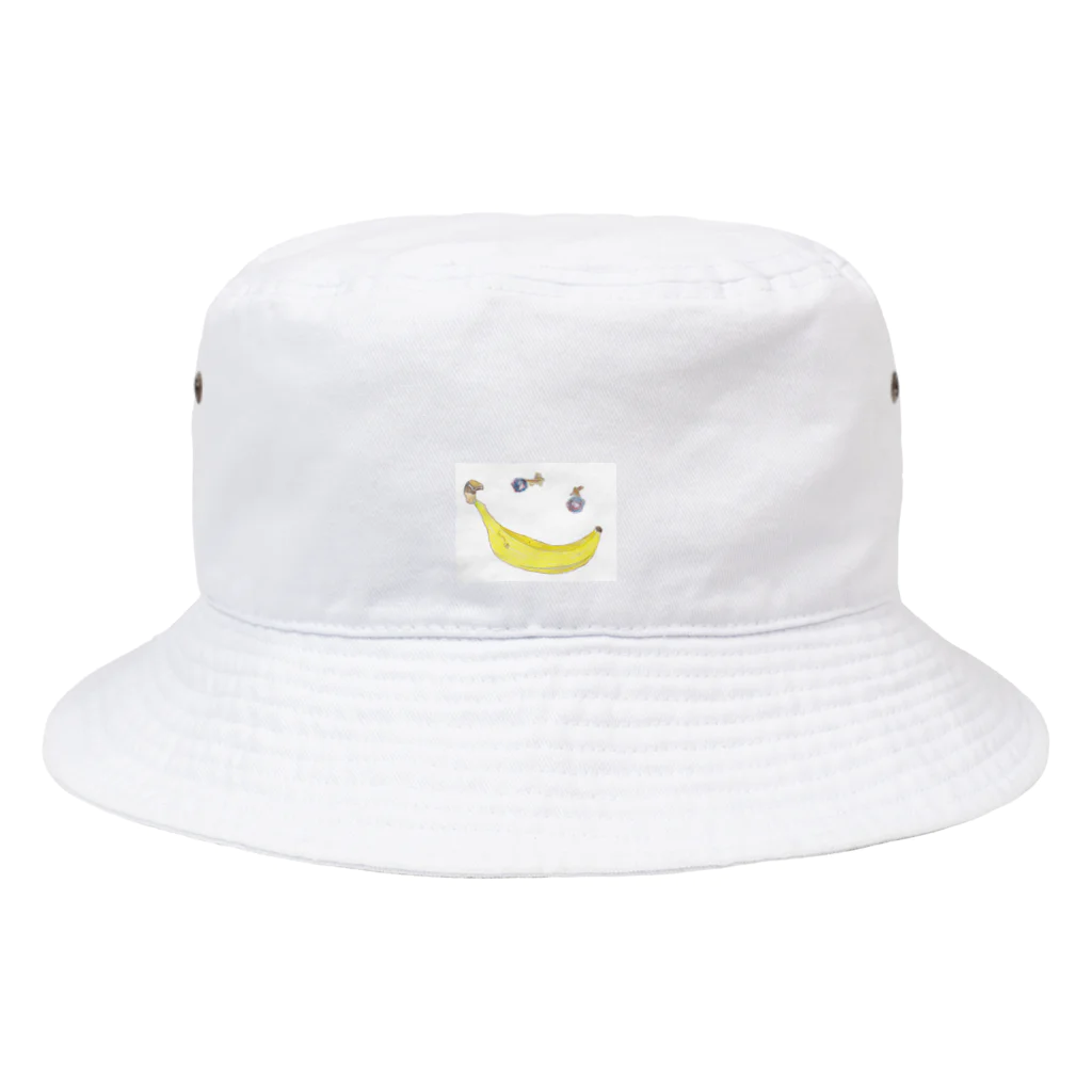 ホームタウンスター　Hometown Star のバナナスマイリー　Banana Smiley Bucket Hat