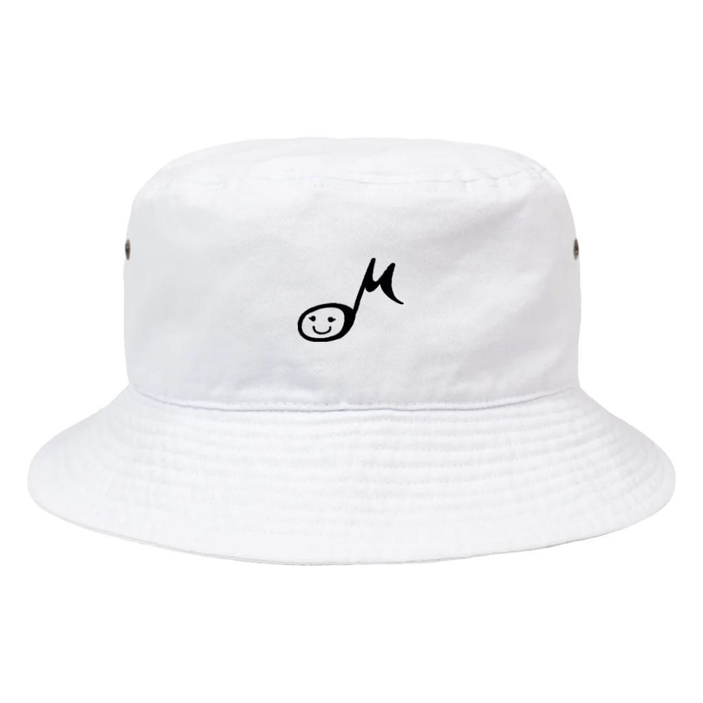 ひろせめぐみのうた日々ショップのめぐ音符グッズ Bucket Hat