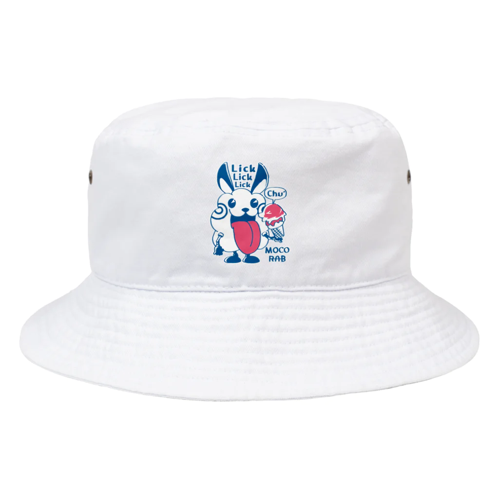 イラスト MONYAAT のモコモコラビット1号*Lick Lick Lick Bucket Hat