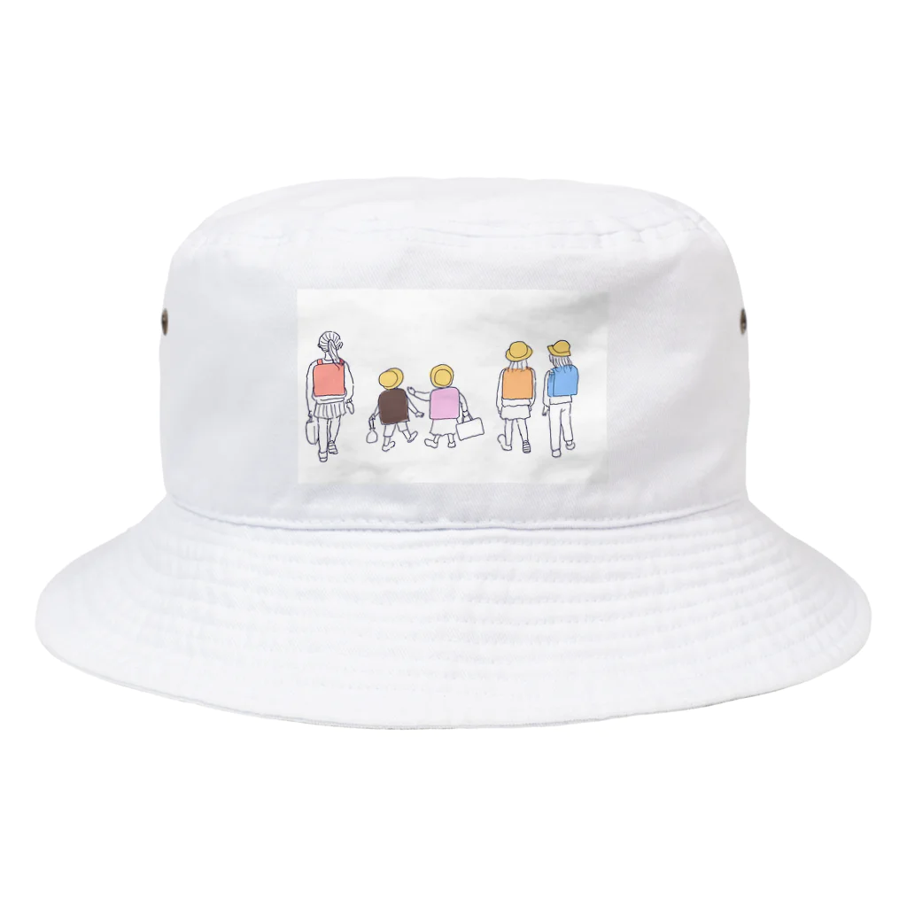amenoasa(雨の朝)の道 Bucket Hat