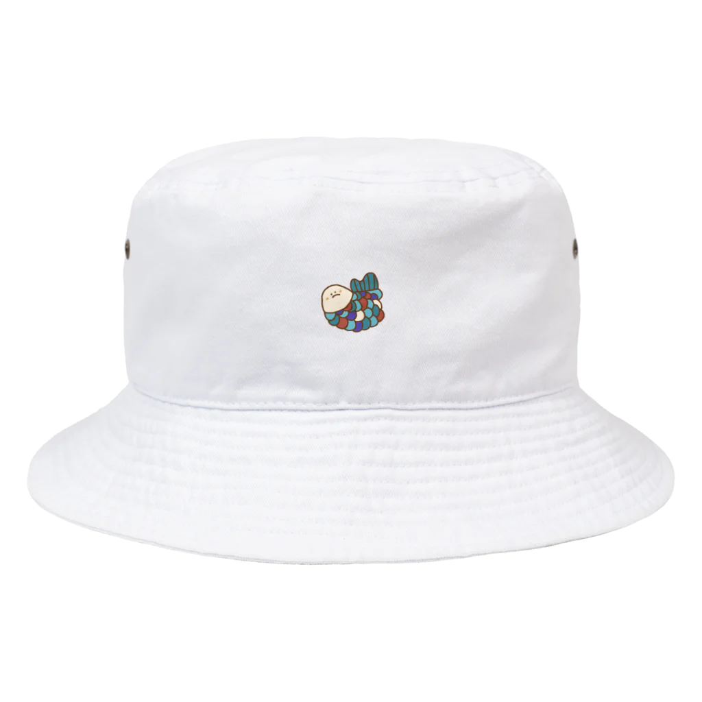 せ ぶ ん の お み せのおさかなくん ・ 青 Bucket Hat