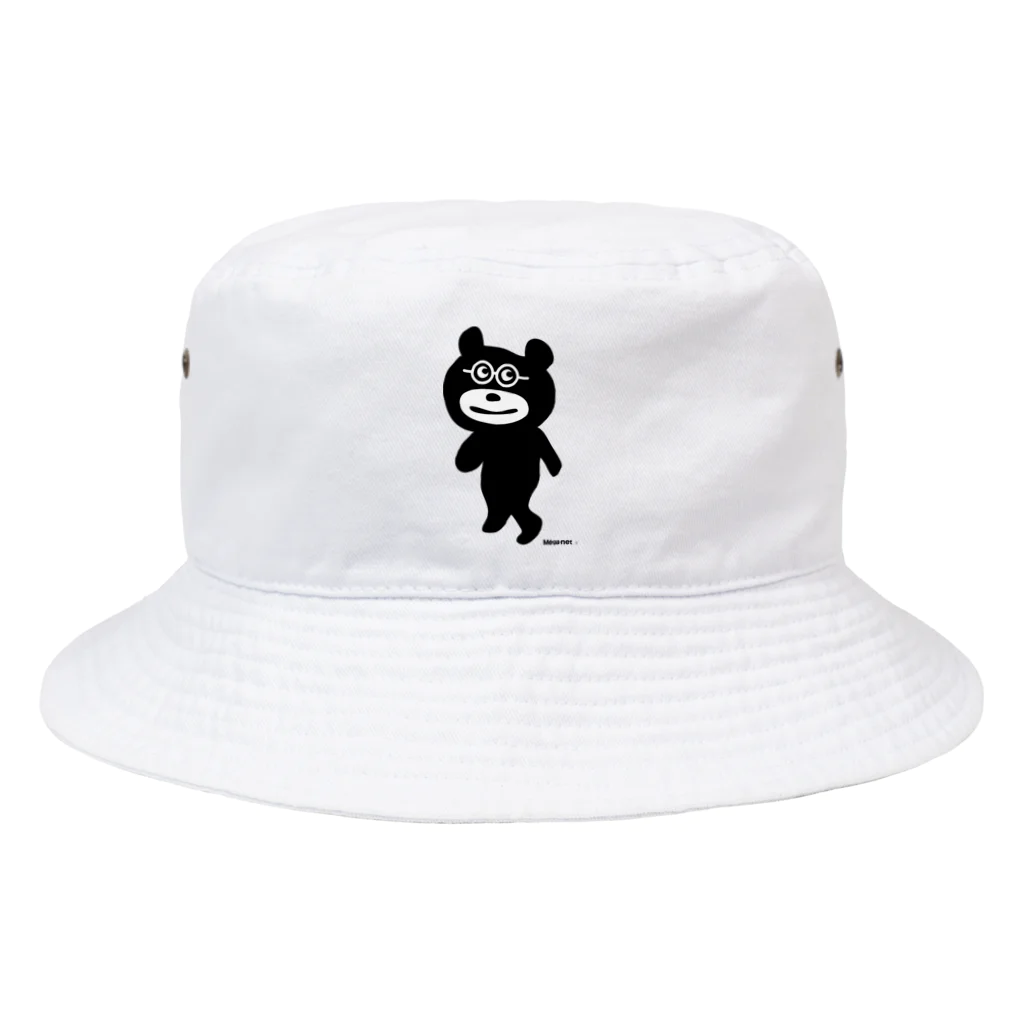 くまめがねショップのくまめがね Bucket Hat