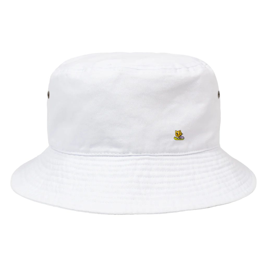 ♭ぁっさんの猫キャットファイア Bucket Hat