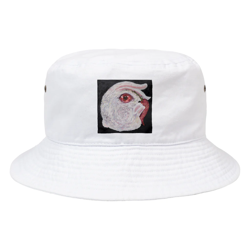 PORTONE, ART, LABORATORY.のTake My Bunny Bucket Hat