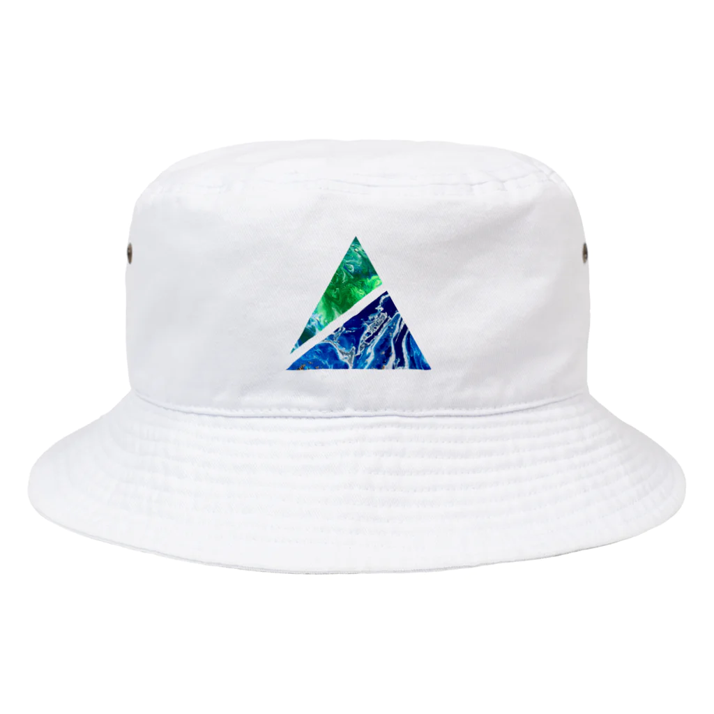 Joinus shop 〜アートデザイン〜の『Green Earth×Earth』デルタΔ Bucket Hat