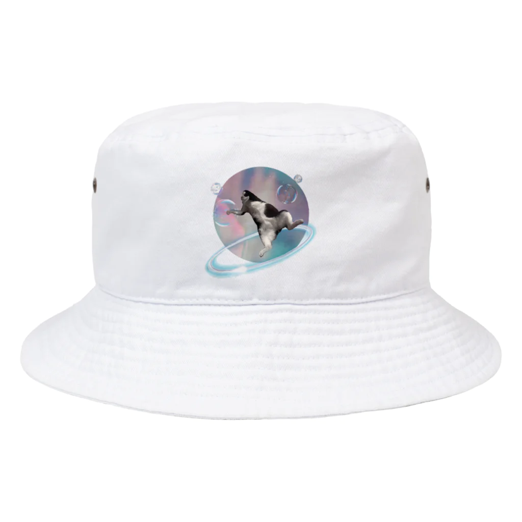 namaste99のぽわわんねこ Bucket Hat