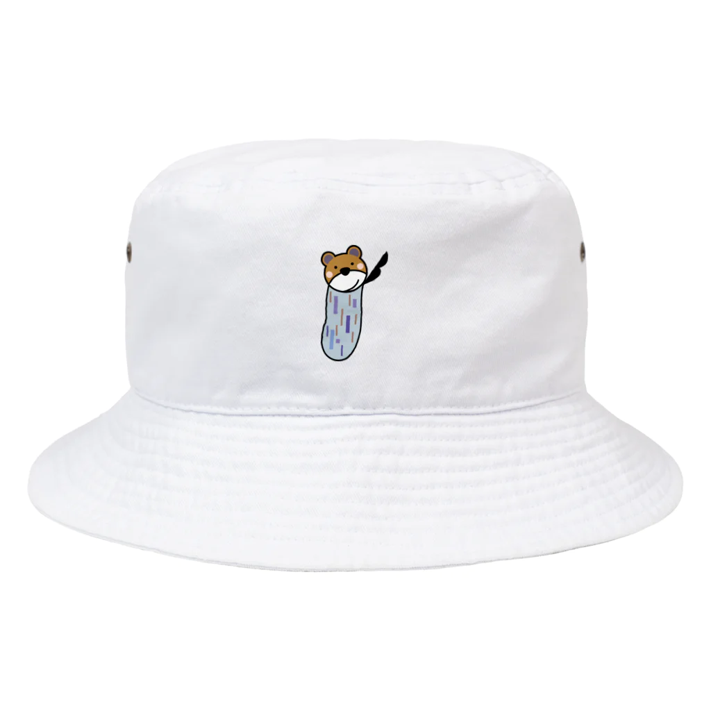 くるくるドーナツのみのクマさん Bucket Hat