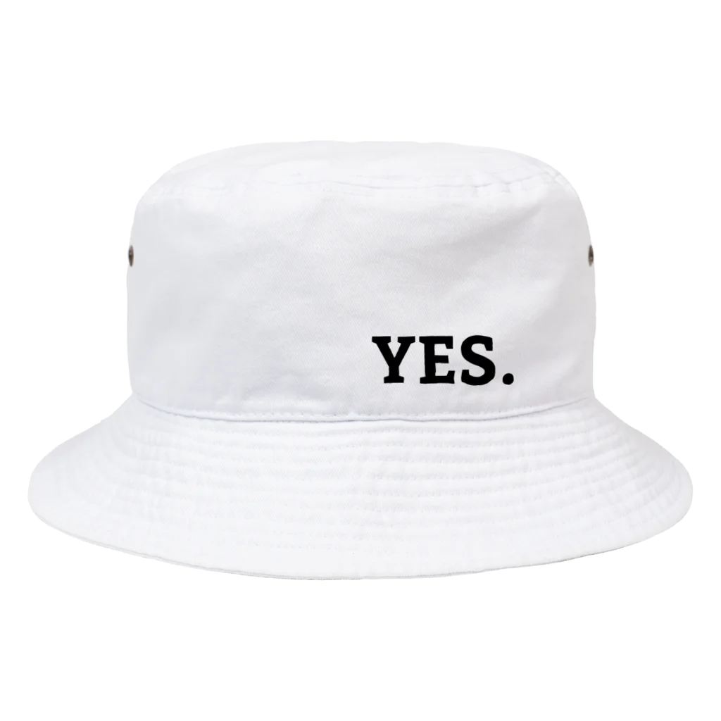 oka__のyes.no. Bucket Hat