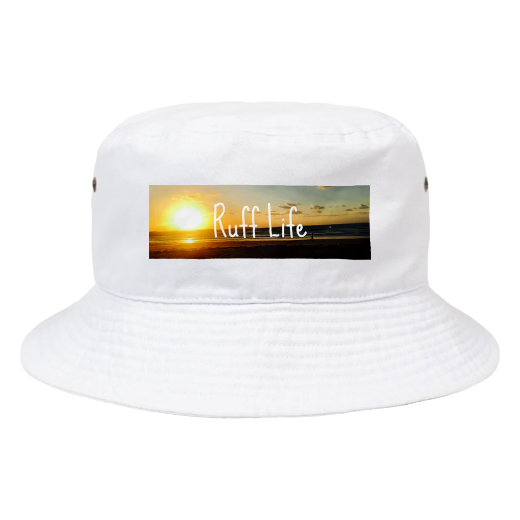 Ruff-LifeのRuff Life オリジナルフォト Sunset Bucket Hat