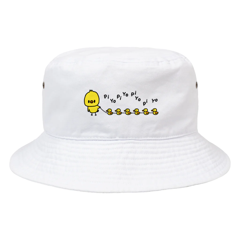 ユウィズのぴよ散歩 Bucket Hat