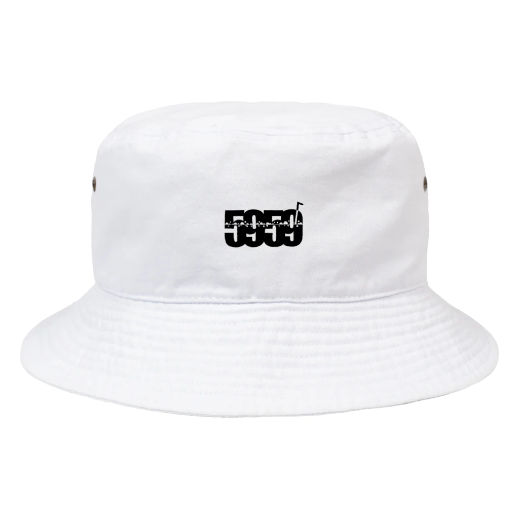 ジュースごくごく倶楽部の5959ロゴ Bucket Hat