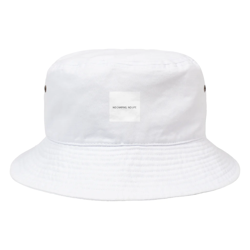Wilderness LifeのNo camping. No Life Bucket Hat