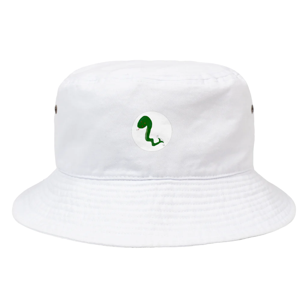 チキュウ ダイスキ！のアオダイショウくん Bucket Hat