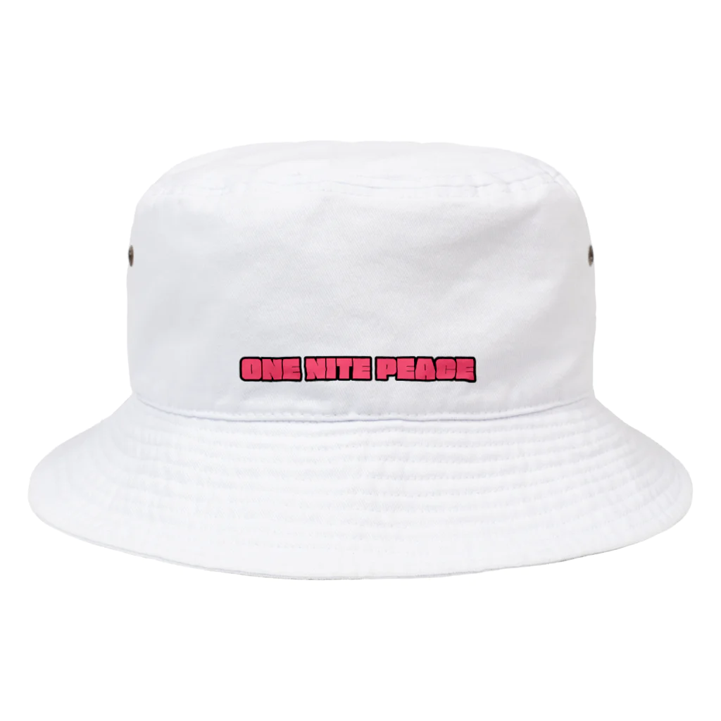 ONE NITE PEACE(ワンナイトピース)のONE NITE  PEACE ロゴ Bucket Hat