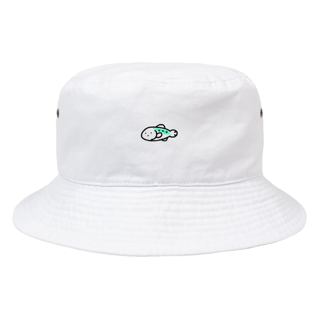 渓流の魚たちのやまめちゃん Bucket Hat