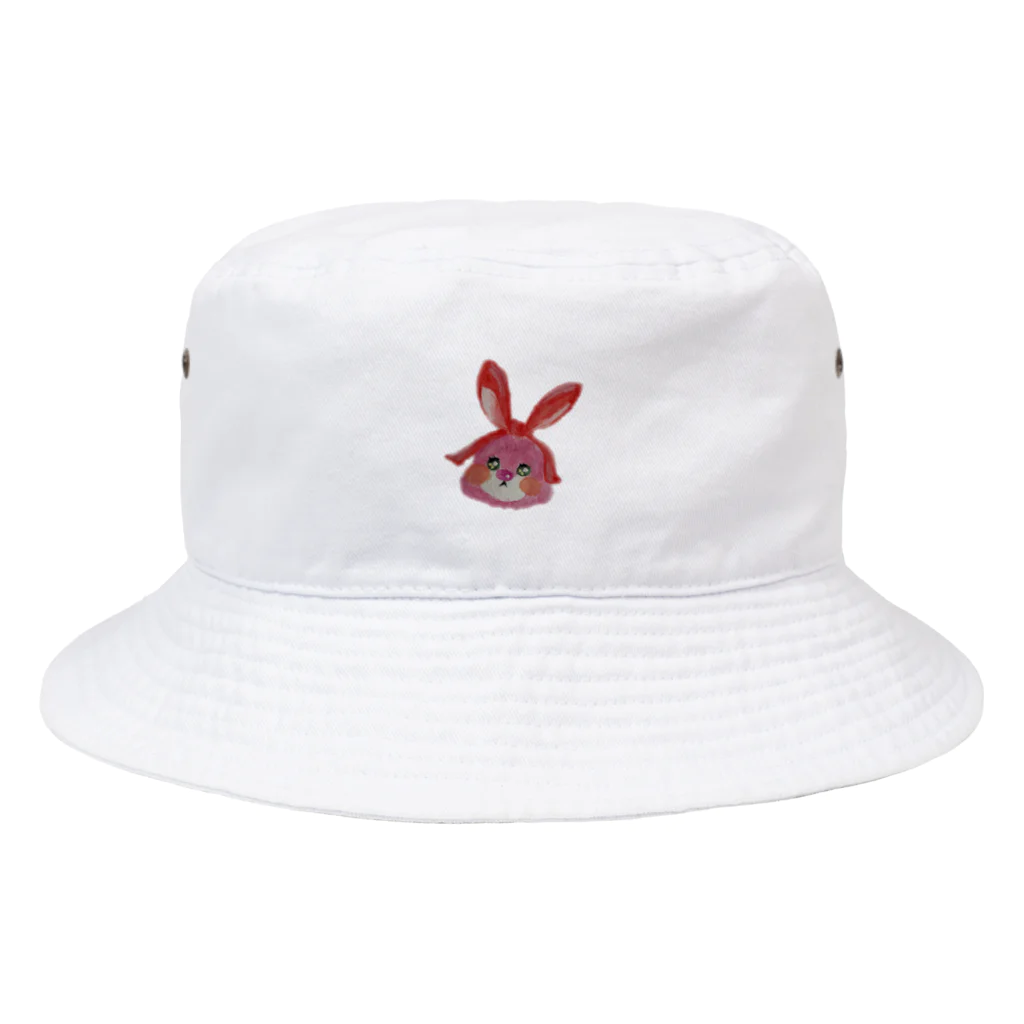 みつあみさんのリボンうさぎ Bucket Hat