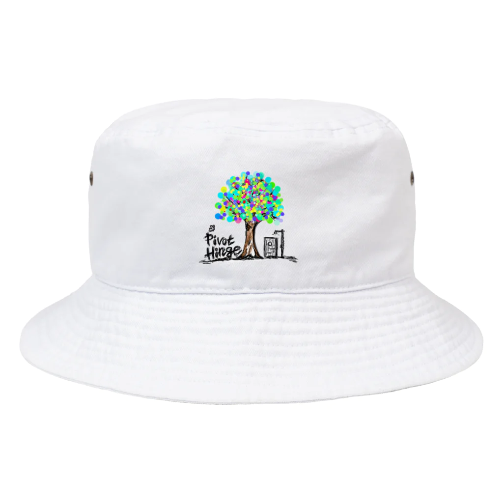 PivotHingeのBucketHat(White)/PivotHinge (7) Bucket Hat