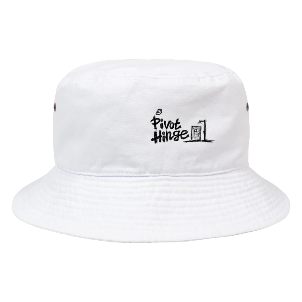 PivotHingeのBucketHat(White)/PivotHinge(8) Bucket Hat