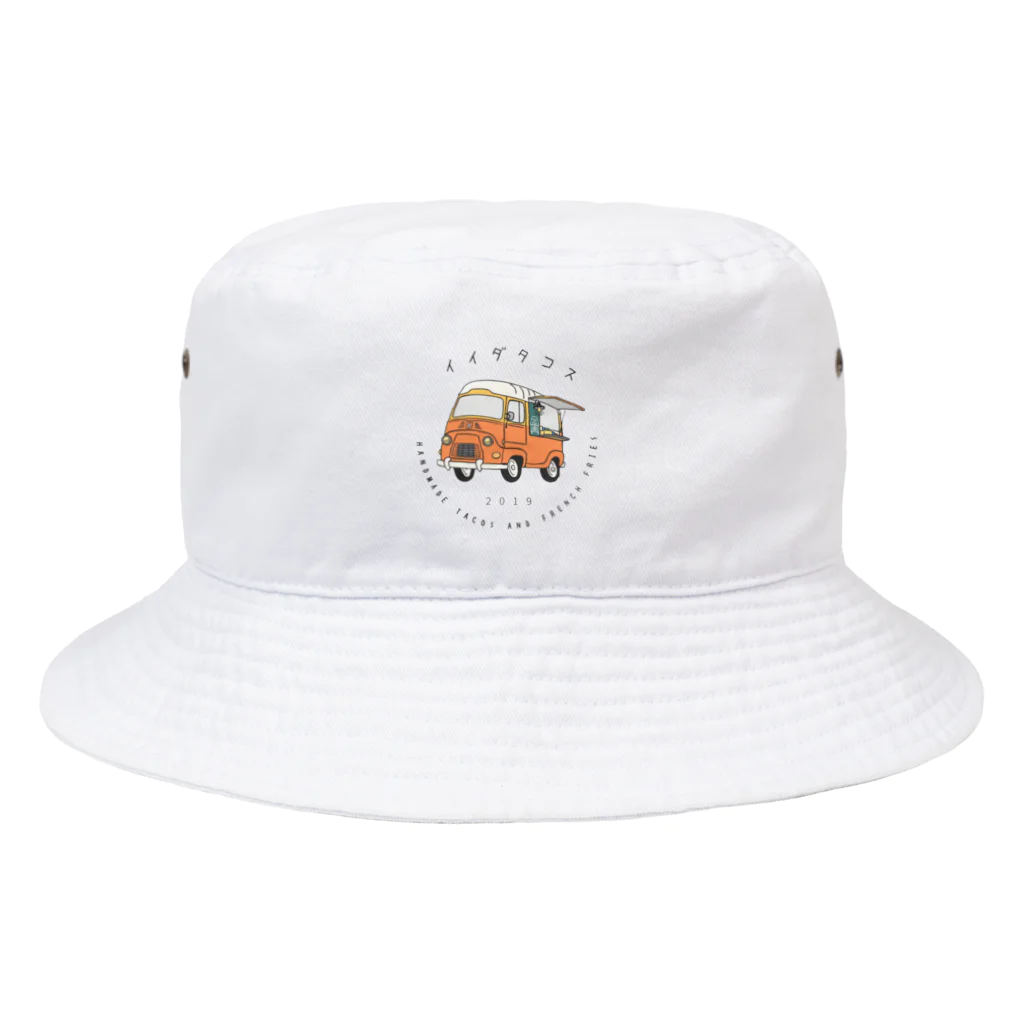 イイダタコスのイイダタコスのロゴ（黒文字） Bucket Hat