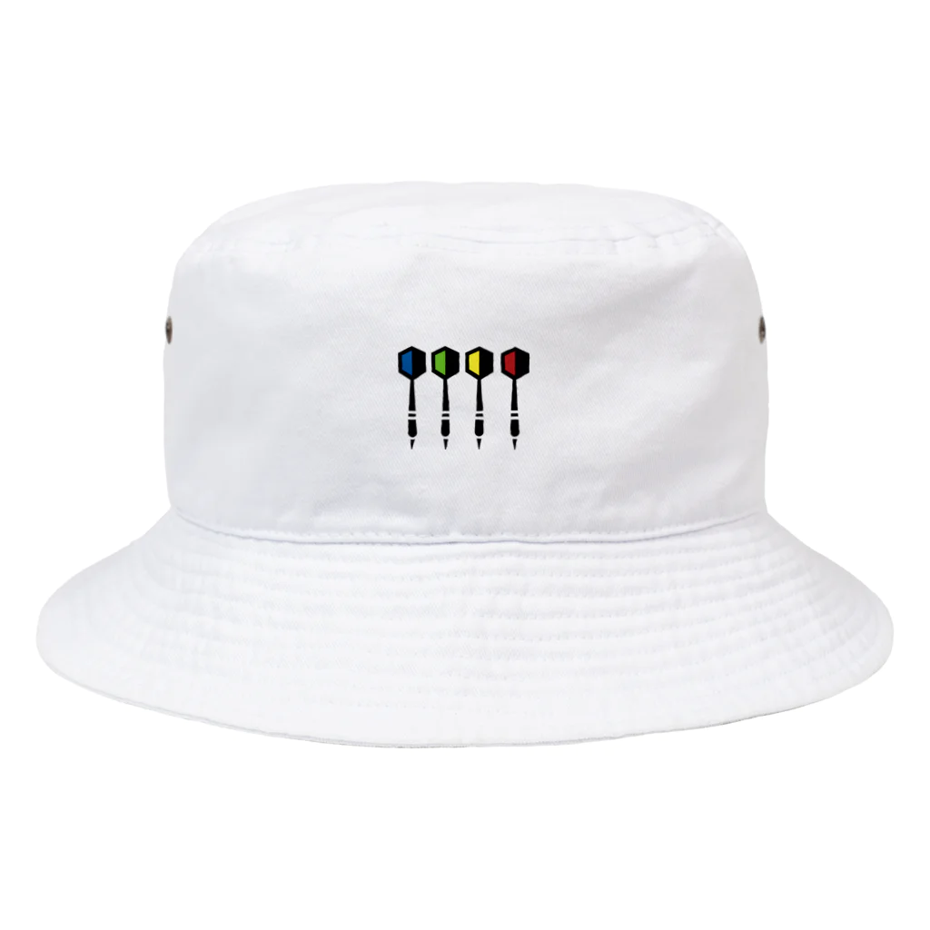 初期設定のダーツ4兄弟 Bucket Hat