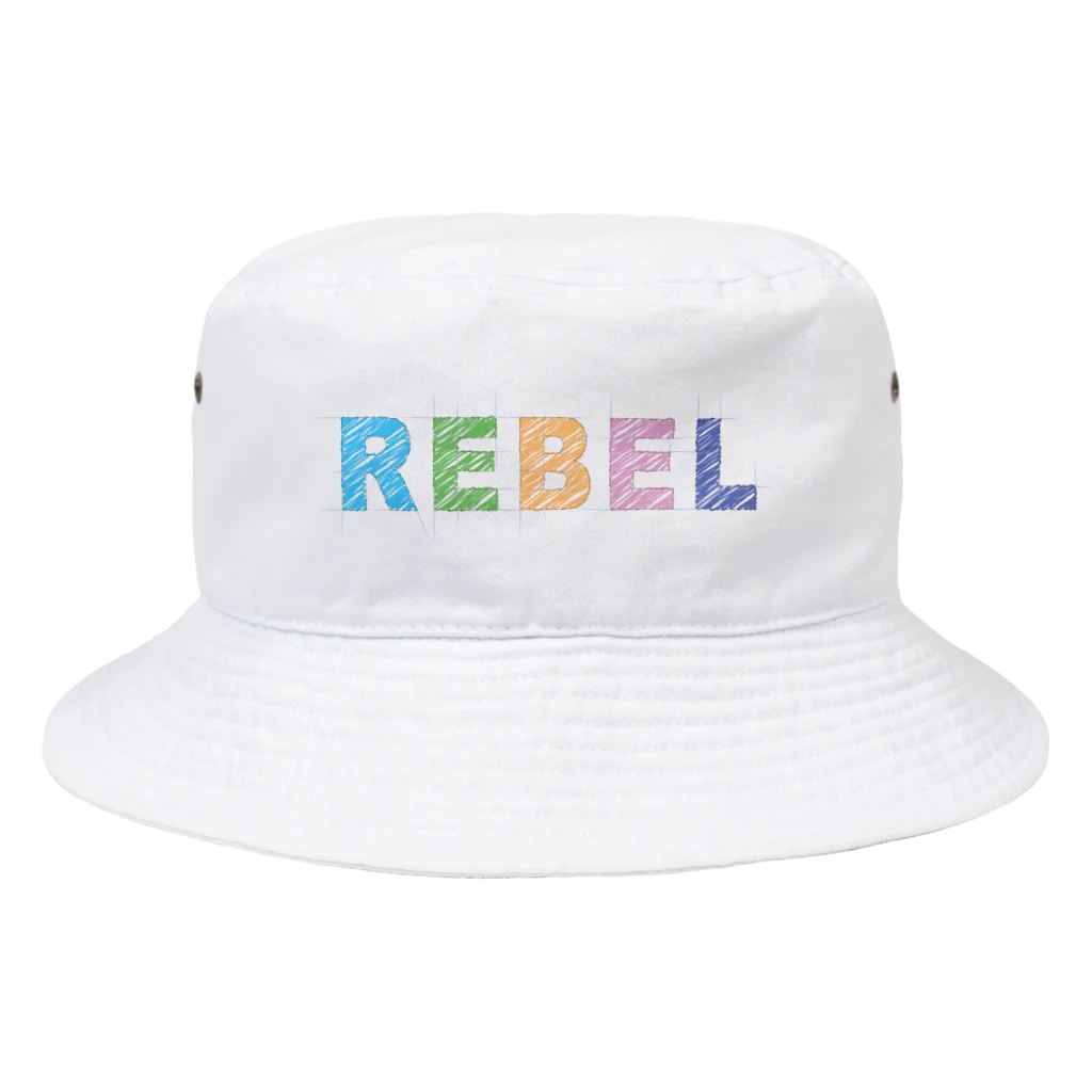 GALACTIC REBELのREBEL PASTEL 01 Bucket Hat