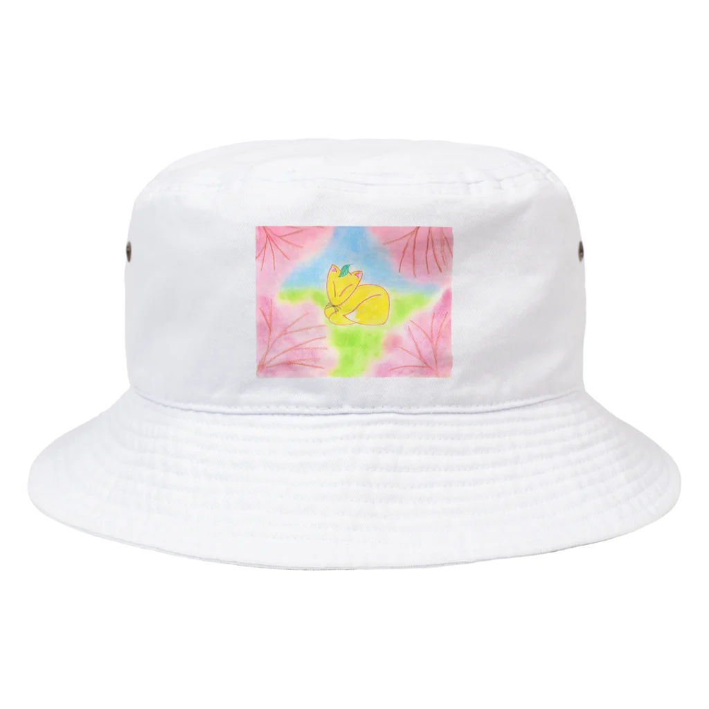 月彩宮SUZURI支店のkogitune o-kon! No.06.5 Bucket Hat