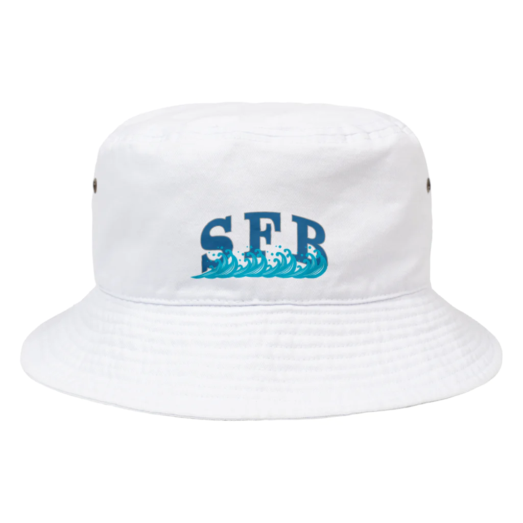 Surfing Boy ShopのSFBロゴ バケットハット