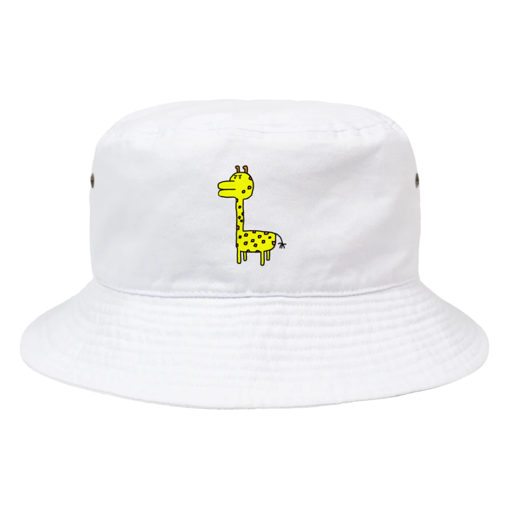 Aミートのキリンです。 Bucket Hat