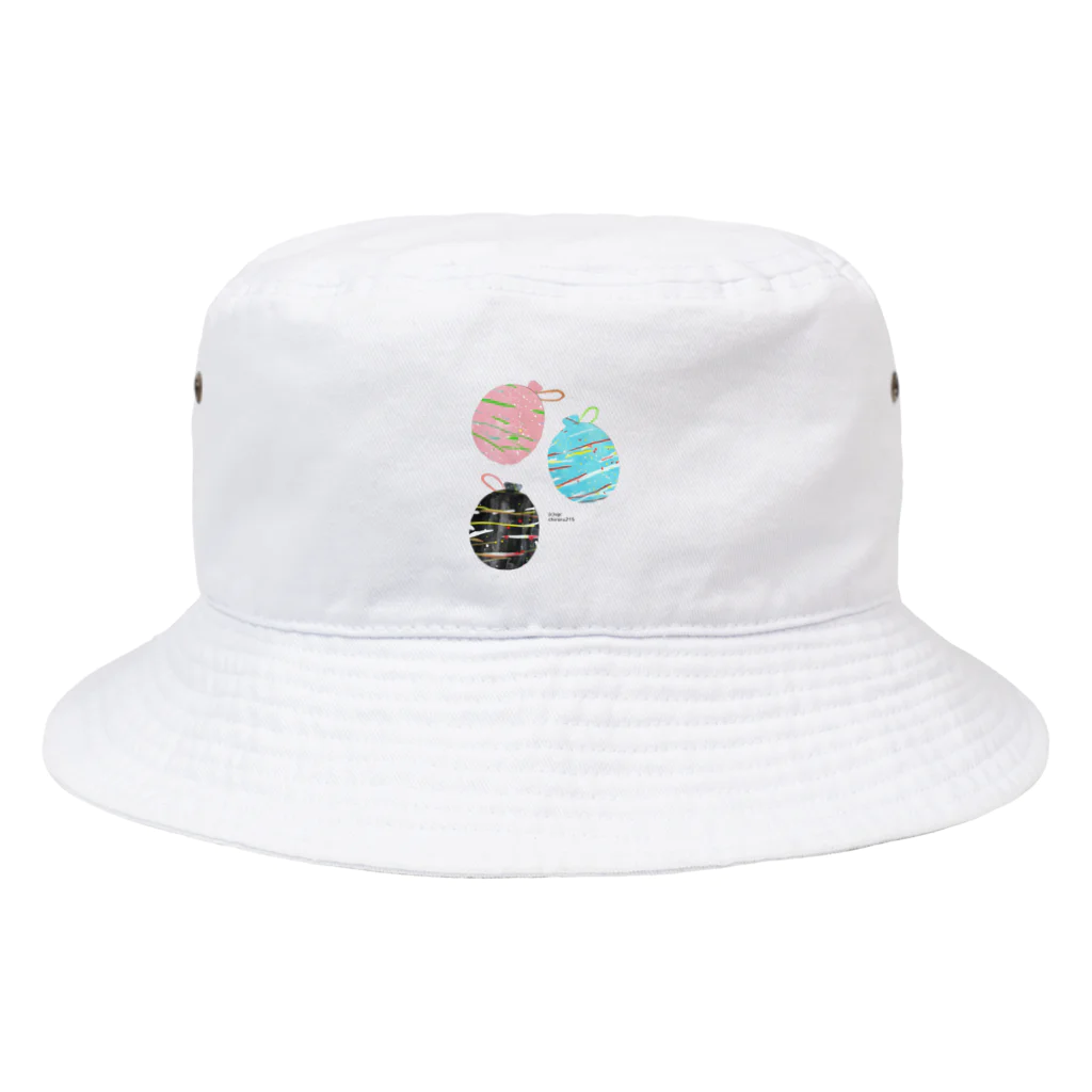 Sugar Ginger Cookieの3色の水ヨーヨー Bucket Hat