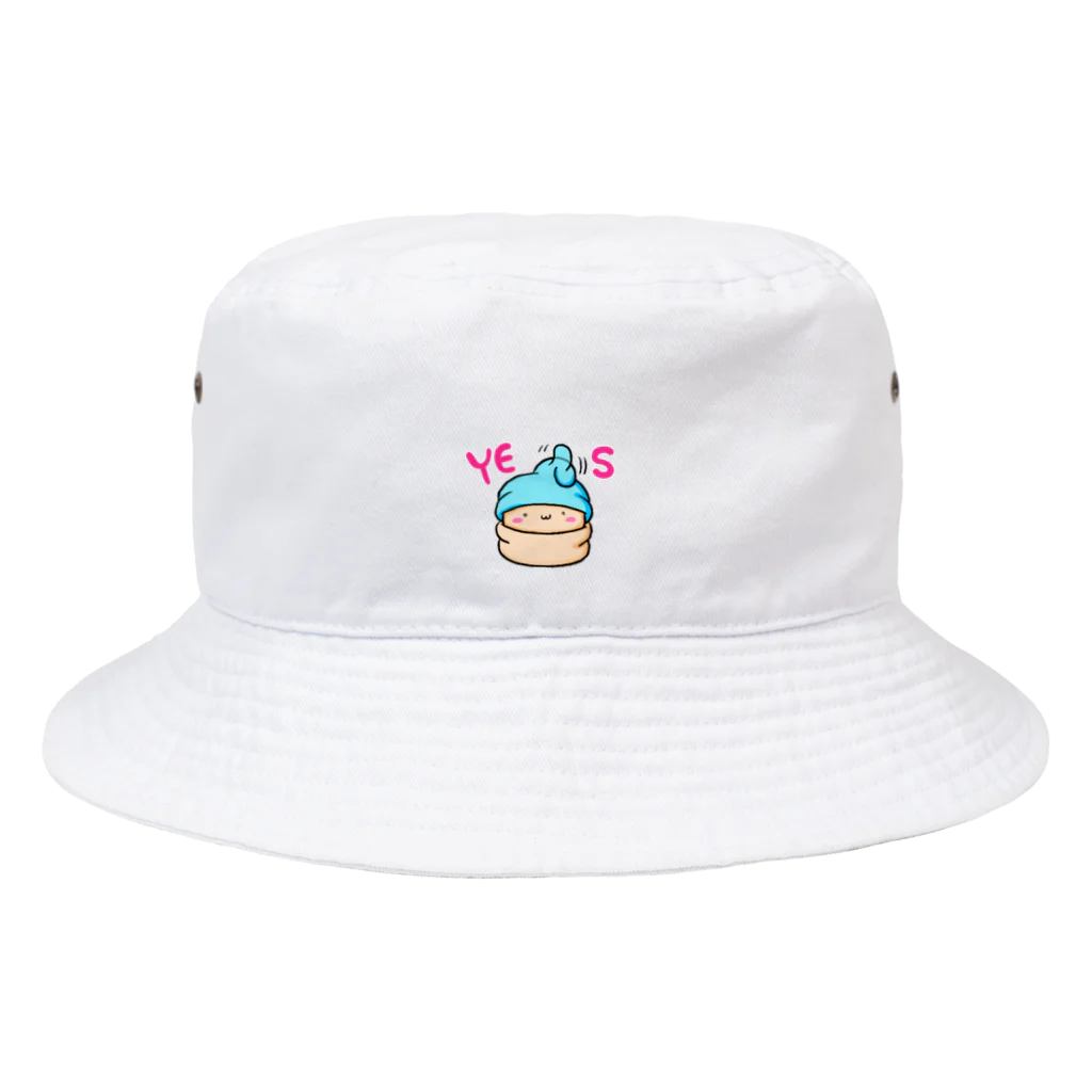 ニャンちゃんショップの今夜はYES！ Bucket Hat