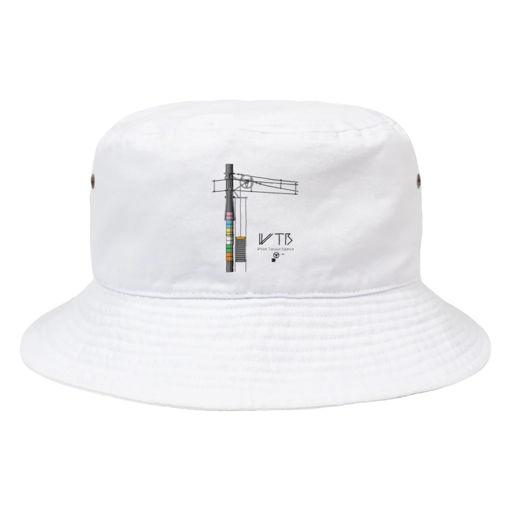 新商品PTオリジナルショップのWTBと電柱（高崎エリア） Bucket Hat