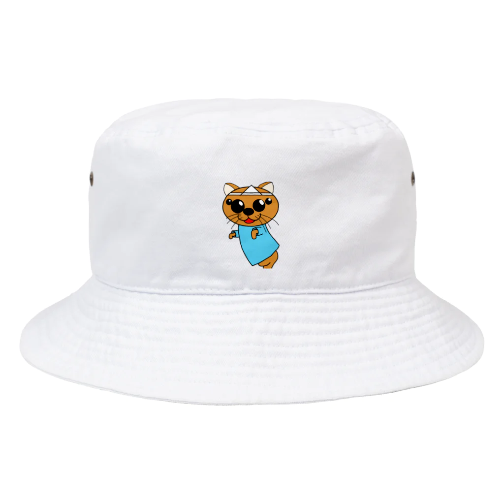 ぽけきゃんのスパイダー猫の幽霊 Bucket Hat